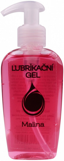 Malinový lubrikační gel (130 ml)