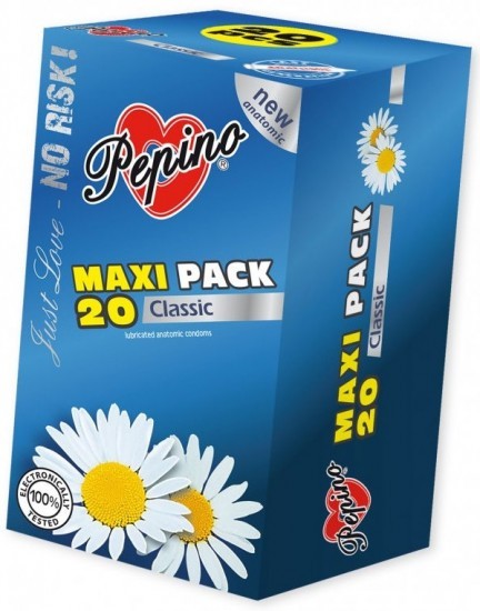 Pepino Classic – klasické kondomy (20 ks)