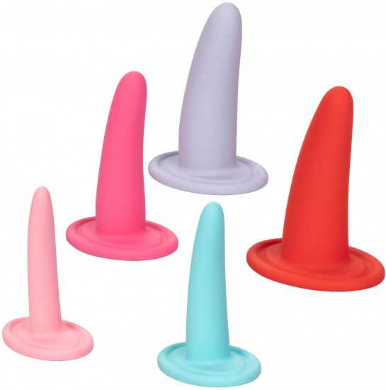 Sada vaginálních dilatátorů Colors Power + dárek Toybag