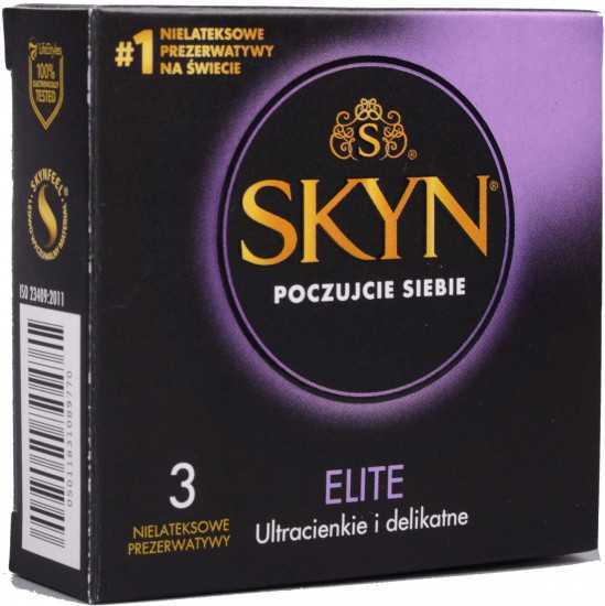 SKYN Elite – bezlatexové kondomy (3 ks)