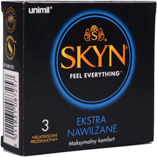 SKYN Extra Lube – bezlatexové kondomy (3 ks)