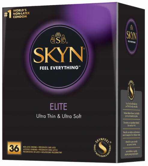 SKYN Elite – bezlatexové ultra tenké kondomy (36 ks)