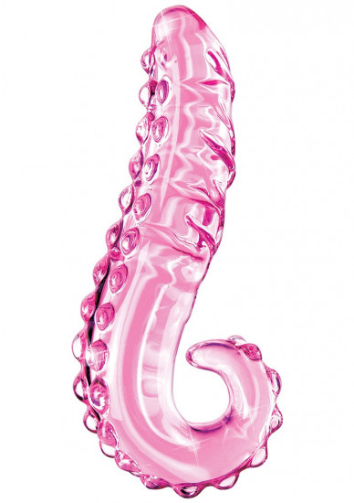 Skleněné masážní dildo Icicles no. 24 (15 cm)